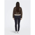 Veste Only betty Bonded Zip Inv Mole Femme