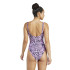 Maillot de bain Natation adidas Femme from Essentials Maillot de bain en U imprimé animal violet