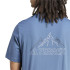 T-shirt Montagne adidas Homme by Terrex Graphic Blue