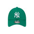 Casquette New Era League Essential 9FORTY New York Yankees Vert Femme