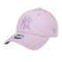Casquette New Era League Essential 9FORTY New York Yankees Pastel Purple Femme