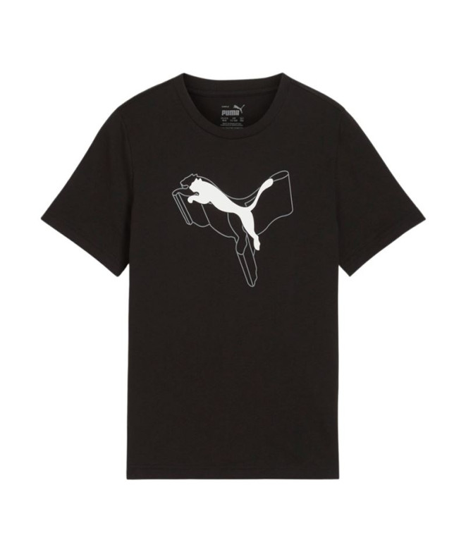 T-shirt Décontracté Puma Essentials+ Logo Lab...