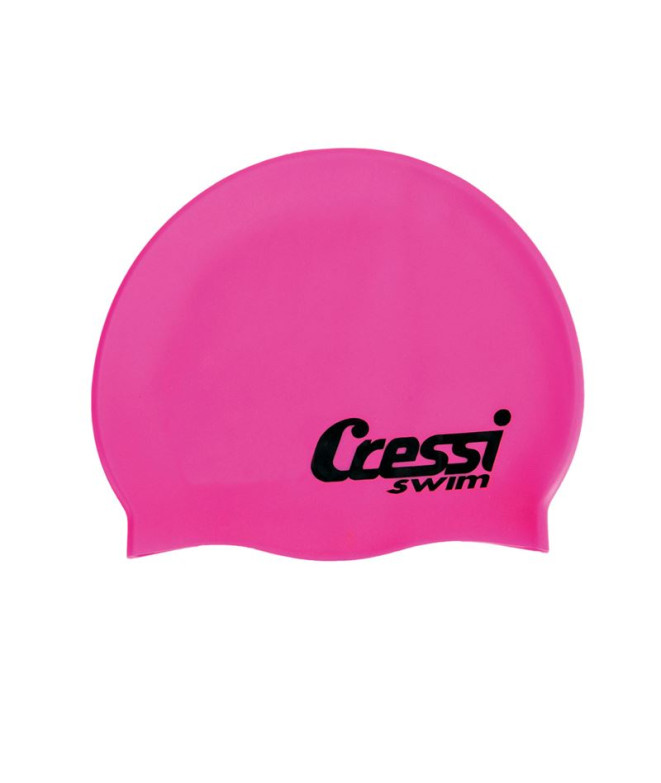 Bonnet de natation Cressi Silicone Rose