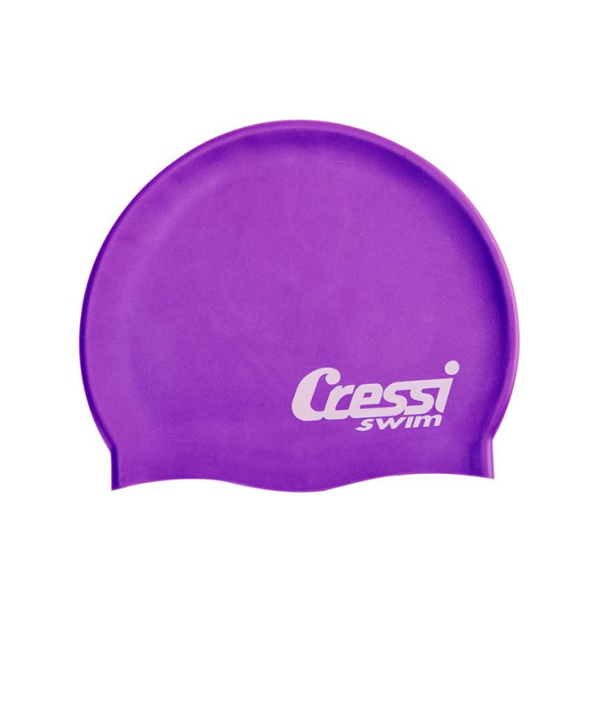 Bonnet de natation Cressi Silicona Lila