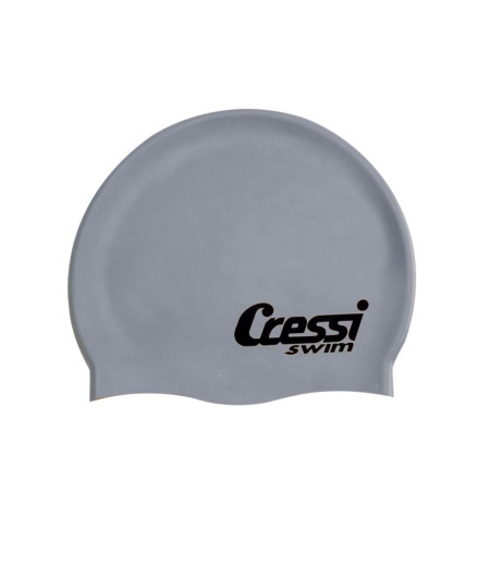 Bonnet de natation Cressi Silicona Argent
