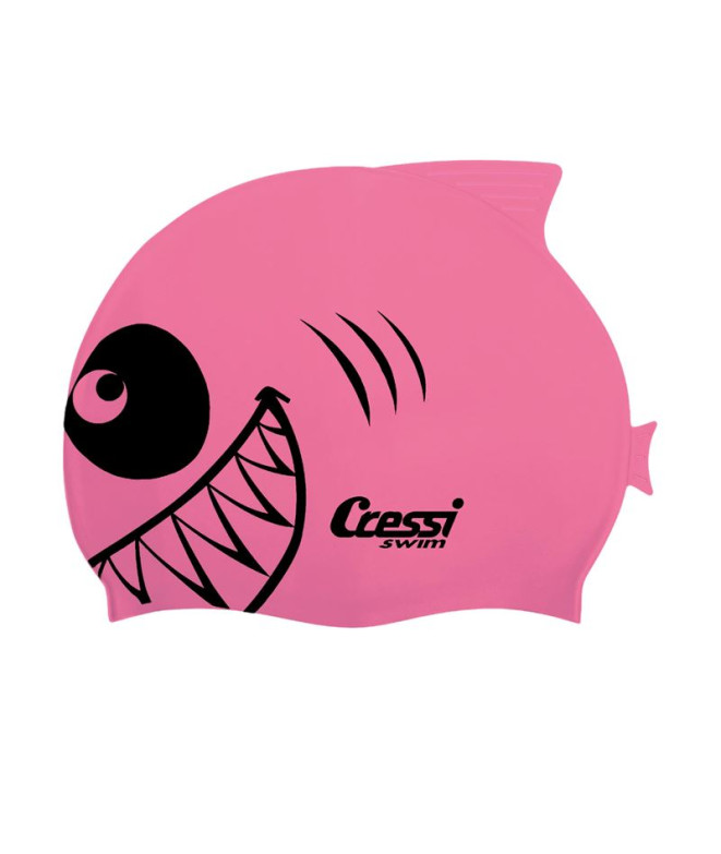 Bonnet de natation Cressi Silicona Tiburón Rose...