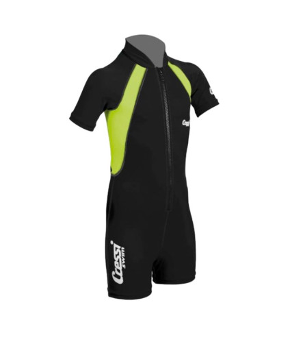 Néoprène de natation Cressi 1,5mm Bébés Noir/Lime