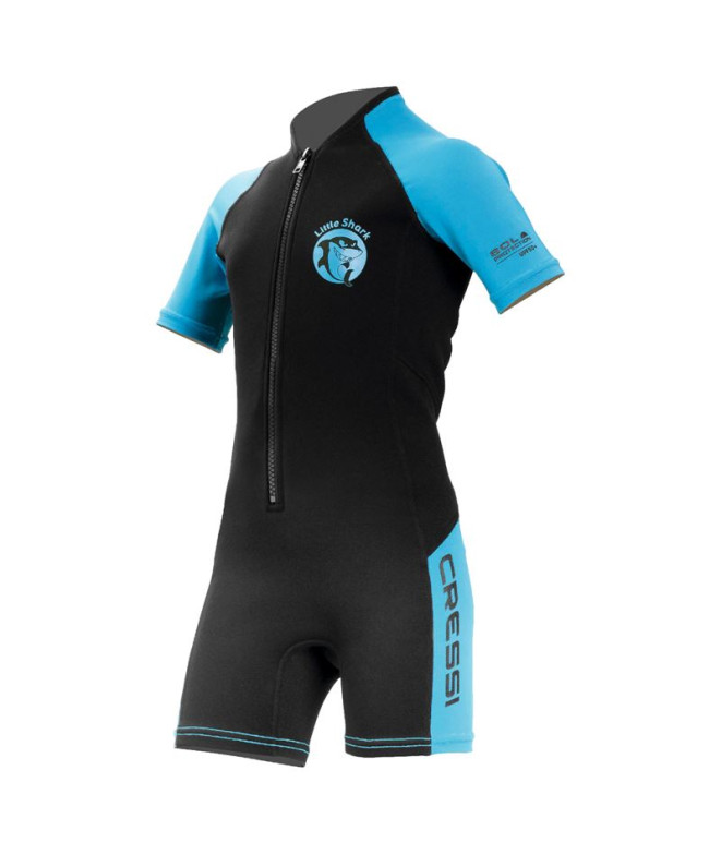 Costume de plongée Cressi Little Shark 2mm Bleu...