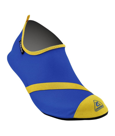 Chaussettes de natation Cressi Aqua Bleu royal-Jaune