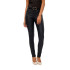 Pantalons Vero Moda seven Nwsmooth Coated Black Femme