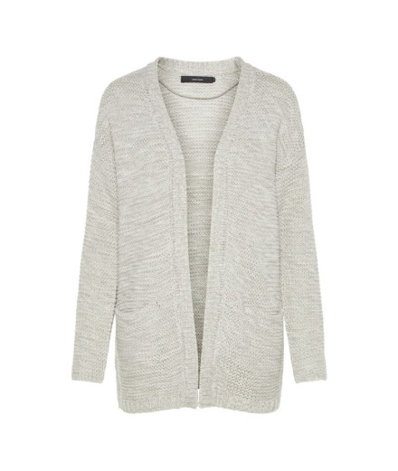 Veste Vero Moda V ou Nom Ls Light Grey Melange Femme