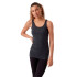 T-shirt Vero Moda maxi Myoft Long Tank Dark Grey Melange Femme