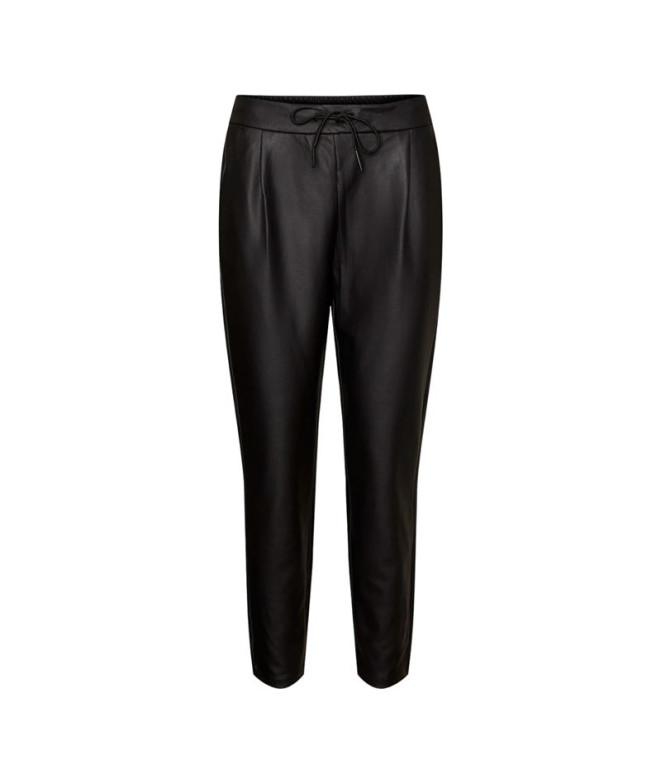 Pantalons Vero Moda eva Loosetring Coated Black...
