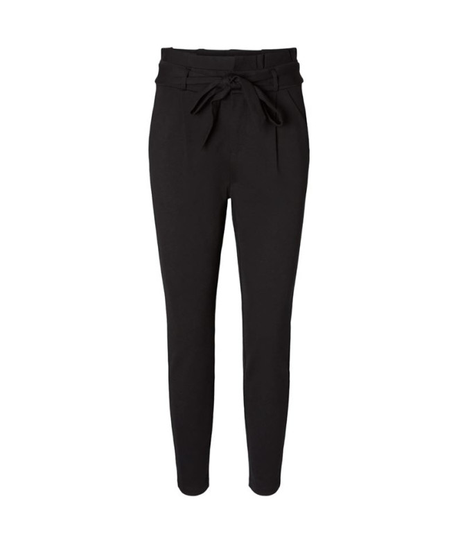 Pantalons Vero Moda eva Hw Loose Paperbag Noir...