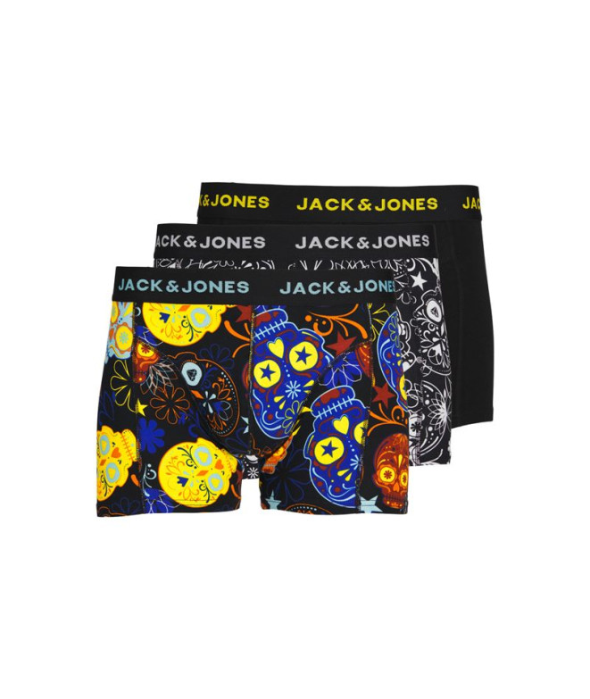 Caleçon Pack Jack & Jones Jacsugar Skull 3 ....