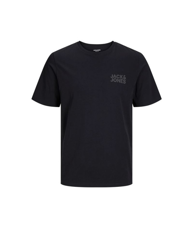 T-shirt Homme Jack & Jones corp Logo Noir