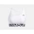 Brassiere de sport Under Armour Femme Hg Mid Branded White