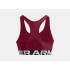 Brassiere de sport Under Armour Femme Hg Mid Branded Red