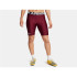 Collants Fitness Under Armour Femme Short de Hg 8In Red