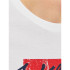 T-shirt Jack and Jones tiley Crew Blanc Homme