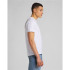 T-shirt Lee Ss Patch Logo Blanc