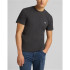 T-shirt Lee Ss Patch Logo Washed Black