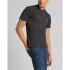 T-shirt Lee Ss Patch Logo Washed Black