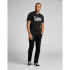 T-shirt Lee Wobbly Logo Noir