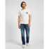 T-shirt Lee Ss Working West Ecru