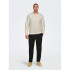 Sweat Only & Sons Onsdan Unshed Reg Crew Neck Blanc antique Homme