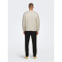 Sweat Only & Sons Onsdan Unshed Reg Crew Neck Blanc antique Homme