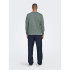 Sweat Only & Sons Onsdan Unshed Reg Crew Neck Balsam Green Homme