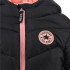 Veste Converse Fille Puffer Solid Mdwt Noir