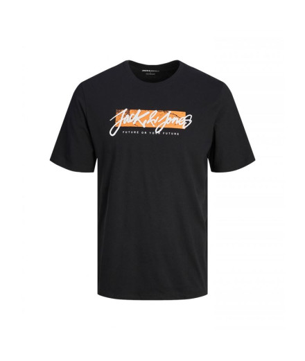 T-shirt Jack and Jones tiley Crew Noir Enfant
