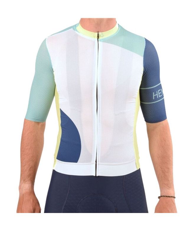 Cyclisme Maillot Hemon Prestiggio M/C Blanc Homme