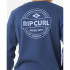 Sweat Rip Curl Homme Agrafeuse Crew Bleu