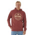 Sweat Rip Curl Homme Capuchon d'agrafeuse Bordeaux