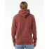 Sweat Rip Curl Homme Capuchon d'agrafeuse Bordeaux