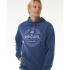 Sweat Rip Curl Homme Capuchon d'agrafeuse bleu