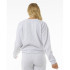 Sweat Rip Curl Surf Femme Crew High Tide gris
