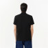 Polo Lacoste Chemise Col Bord-Cotes Noir