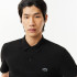 Polo Lacoste Chemise Col Bord-Cotes Noir