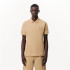 Polo Lacoste Chemise Col Bord-Cotes Beige