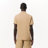 Polo Lacoste Chemise Col Bord-Cotes Beige