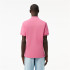 Polo Lacoste Chemise Col Bord-Cotes Rose