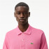Polo Lacoste Chemise Col Bord-Cotes Rose