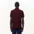 Polo Lacoste Chemise Col Bord-Cotes Bordeaux