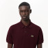 Polo Lacoste Chemise Col Bord-Cotes Bordeaux
