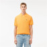 Polo Lacoste Chemise Col Bord-Cotes Orange