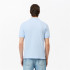Polo Lacoste Chemise Col Bord-Cotes Bleu